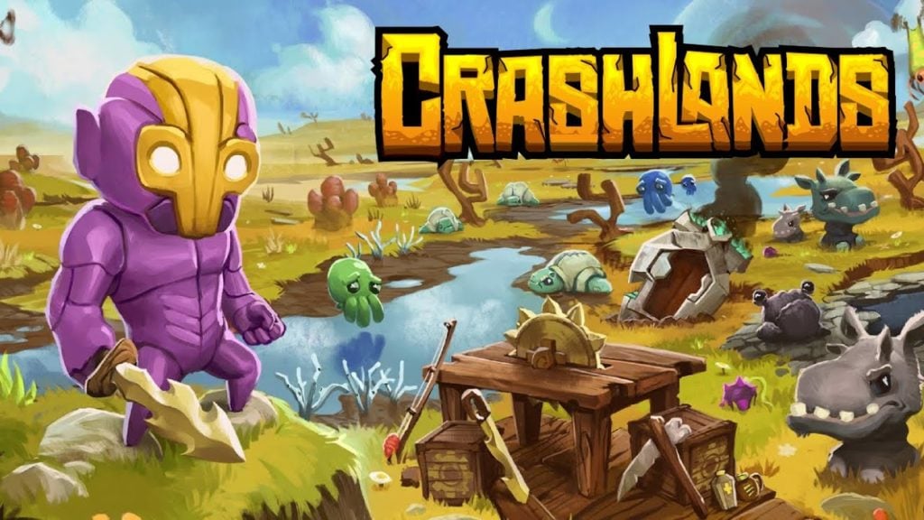 CrashLands promo image for our best Android Survival games feature.