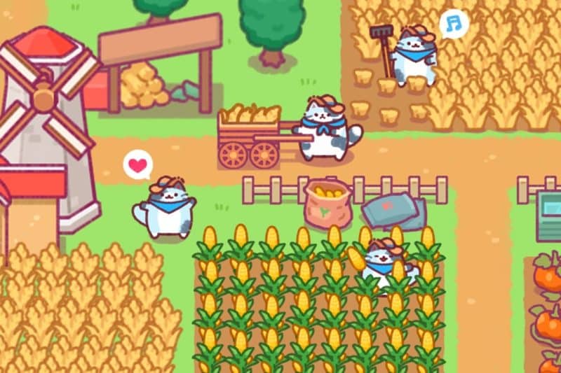 Cat Town Valley: Healing Farm — Уютный фермерский симулятор с пушистыми помощниками